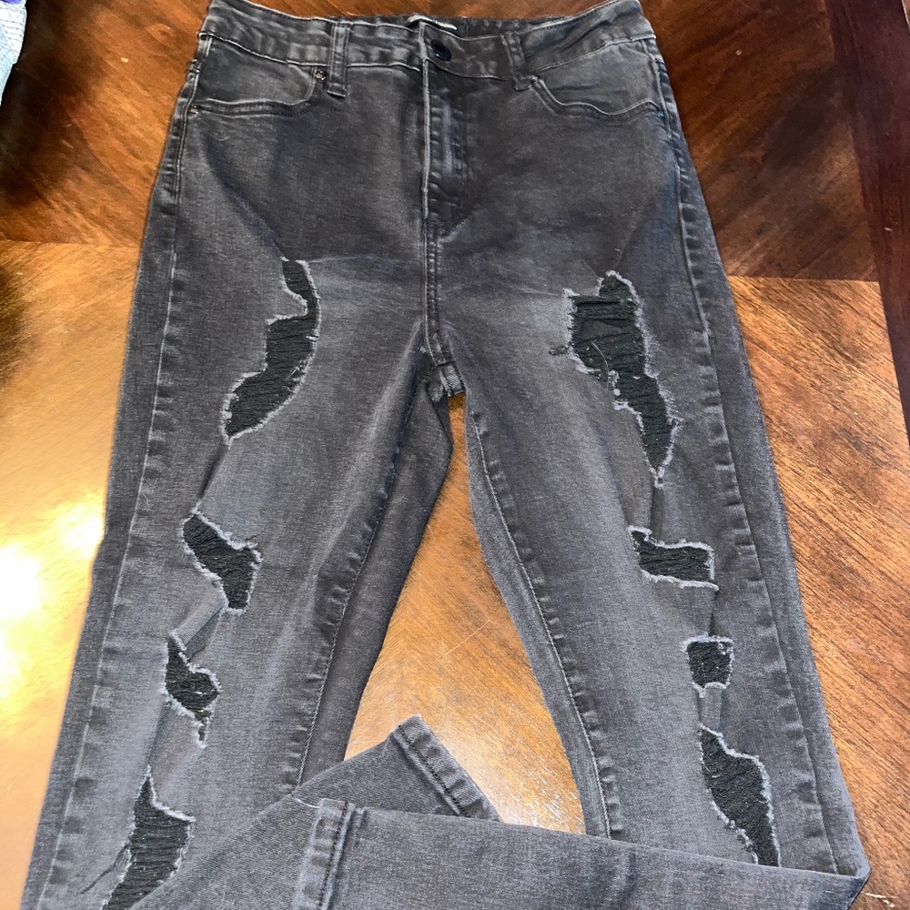 Stretchy skinny jeans